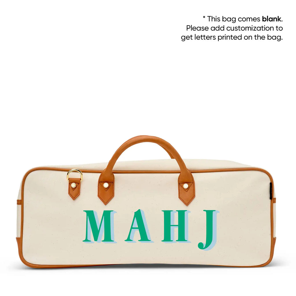 Natural Mahjong Tote