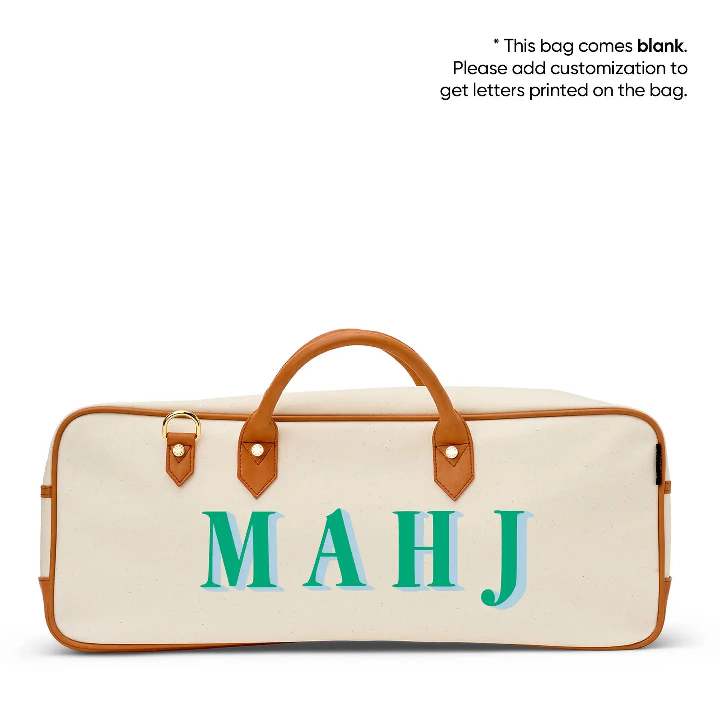 Natural Mahjong Tote