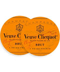 Veuve Orange Coasters Set of 2