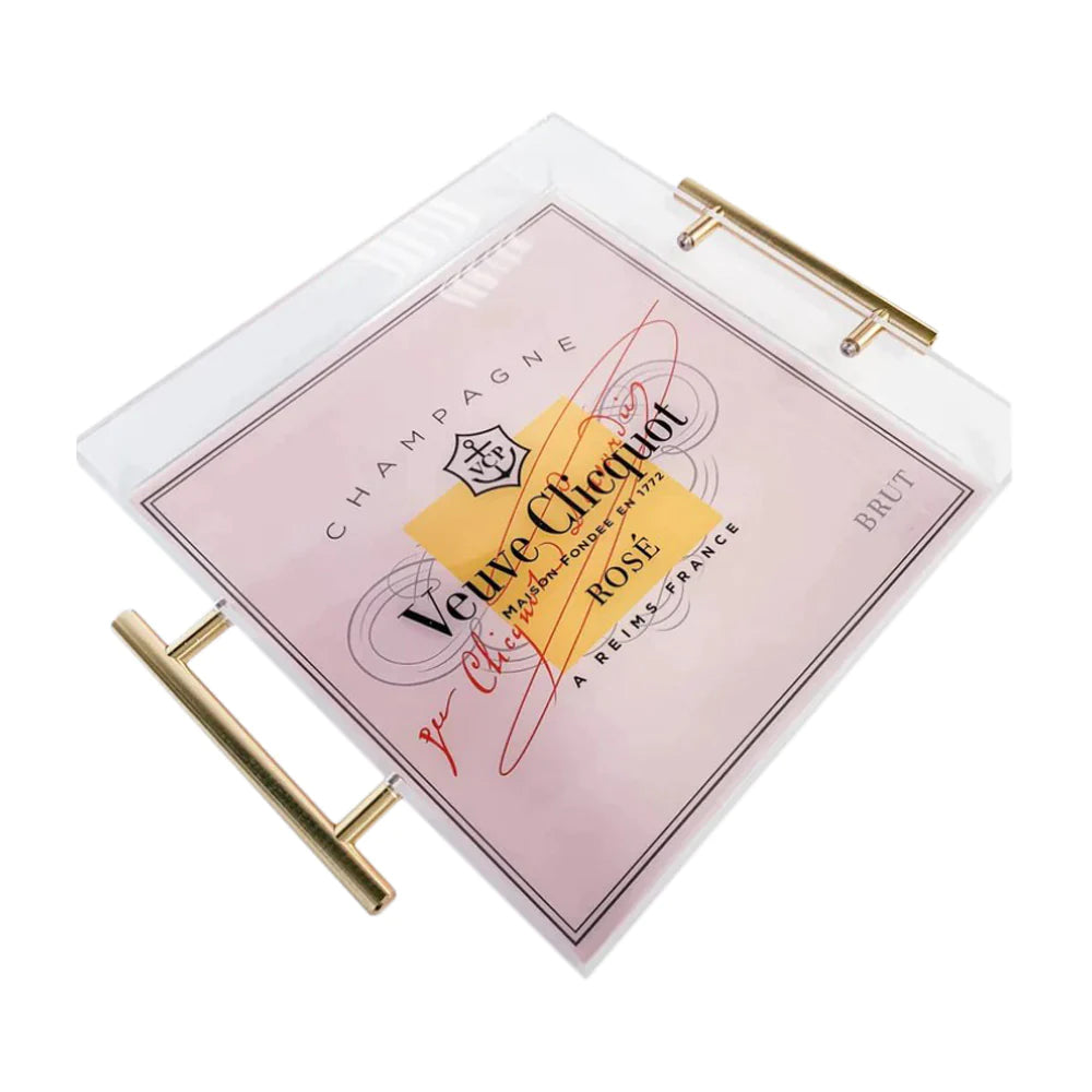 Rose Veuve Serving Tray