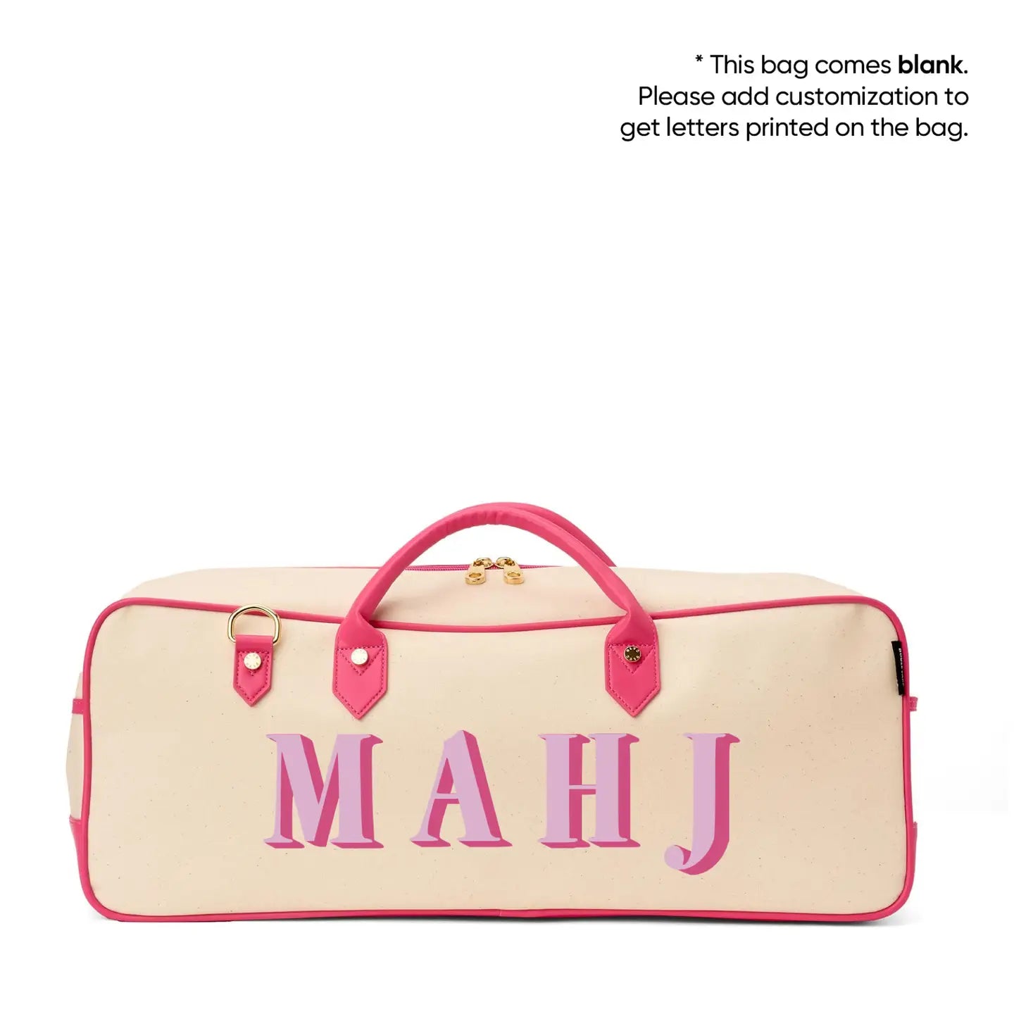 Pink Mahjong Tote
